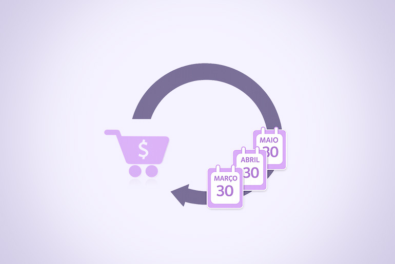 modelo de cobrança recorrente